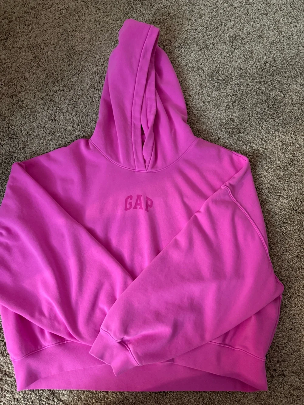 GAP Bright Pink Pullover Hoodie for Women